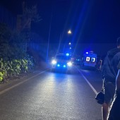 Riva Ligure: schianto sull'Aurelia tra una moto e uno scooter, tre feriti di cui uno in gravi condizioni (Foto)