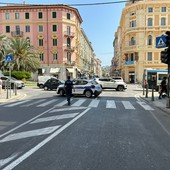 Sanremo: scontro tra auto e moto in via Roma. Sessantenne trasportato al pronto soccorso Sanremo: scontro tra auto e moto in via Roma. Sessantenne trasportato al pronto soccorso