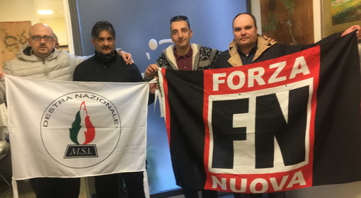 Sanremo: incontro tra il Msi-Dn della provincia e Forza Nuova sulle prossime elezioni di marzo Sanremo: incontro tra il Msi-Dn della provincia e Forza Nuova sulle prossime elezioni di marzo