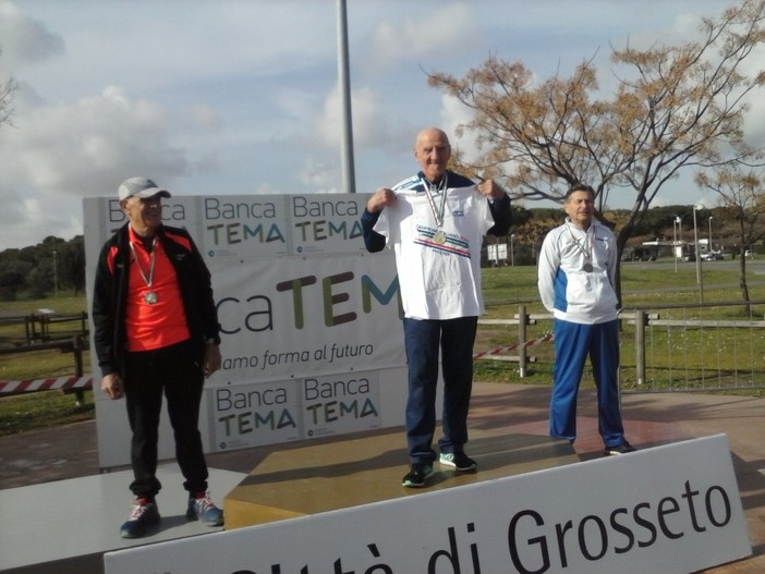 Atletica. Sanremo festeggia Ino Abbo, vincitore della 20 chilometri agli Italiani Master di Grosseto