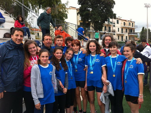 Studentesse dell'IC Riva Ligure e San Lorenzo al Mare in trasferta a Roma per la fase nazionale di atletica Studentesse dell'IC Riva Ligure e San Lorenzo al Mare in trasferta a Roma per la fase nazionale di atletica