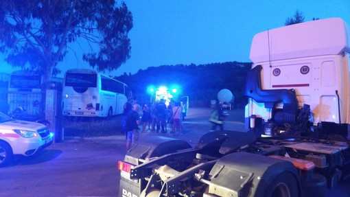 Le immagini dal luogo dell'incidente Le immagini dal luogo dell'incidente