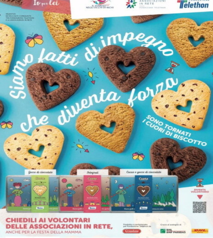 Un biscotto per la speranza: l’impegno che diventa forza per Riccardo e la ricerca Telethon