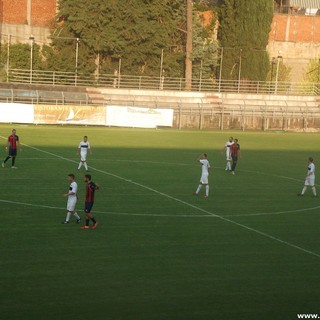Calcio, Coppa Italia Eccellenza. Un lampo di Zambon lancia l'Imperia (FOTO)