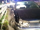 Pontedassio: incidente stradale sulla Statale 28, vettura si schianta contro il guard-rail, un ferito grave (Foto)