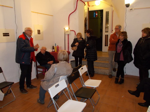 Bordighera: inaugurata ieri la mostra 'Opere Grafiche' all'Unione Culturale Democratica (Foto)