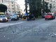 Sanremo: scontro tra due scooter in corso Orazio Raimondo, 20enne trasportato in ospedale (Foto)