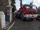 Sanremo: camion trancia cavi della corrente e provoca una fiammata, intervento dei Vigili del Fuoco Sanremo: camion trancia cavi della corrente e provoca una fiammata, intervento dei Vigili del Fuoco
