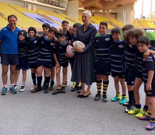 Rugby: l'Imperia al torneo di Montecarlo con i rinforzi da Cogoleto e insieme alla Principessa Charlene