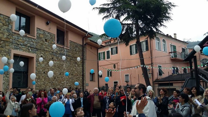 Inaugurata a Pontedassio una statua votiva dedicata alla Madonna