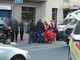 Bordighera: incidente sull'Aurelia in centro, donna investita da uno scooter finisce all'ospedale (Foto)