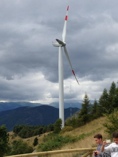 Il nuovo impianto eolico