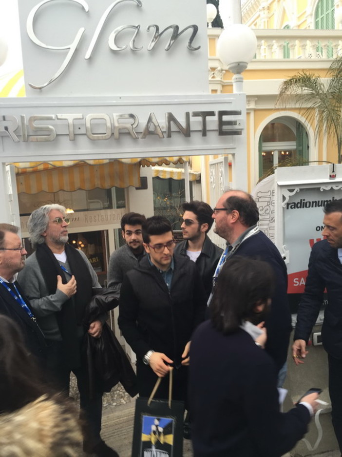 #Sanremo2015: Il Volo e Nek nel corso della settimana al Glam Restaurant Villa Noseda