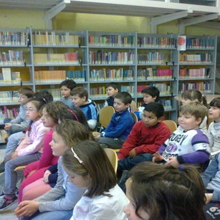 Incontro alla Biblioteca civica di Sanremo per gli allievi della scuola primaria dell'Istituto Almerini Incontro alla Biblioteca civica di Sanremo per gli allievi della scuola primaria dell'Istituto Almerini
