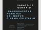 Dolceacqua: sabato 17 gennaio inaugurazione pubblica del nuovo Cinema Cristallo
