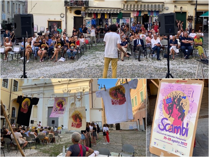 Le immagini dell'inaugurazione in piazza Cassini Le immagini dell'inaugurazione in piazza Cassini