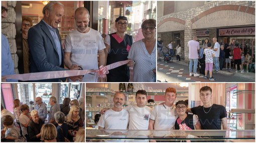 Sanremo: dalle ceneri della pasticceria La Veneziana apre La Casa del Dolce, Mengozzi "Li ho scelti perchè sono persone di cuore e capaci" Sanremo: dalle ceneri della pasticceria La Veneziana apre La Casa del Dolce, Mengozzi "Li ho scelti perchè sono persone di cuore e capaci"