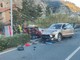 Ventimiglia: scontro tra tre auto sulla superstrada a Roverino, ferito un 38enne e soccorsi sul posto (Foto)