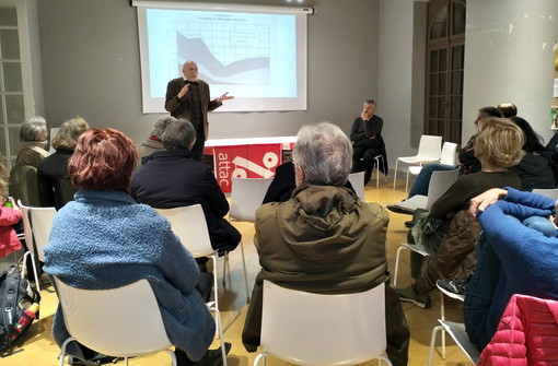 Sanremo: sabato scorso al Floriseum prima iniziativa della rassegna “Frammenti di cura” dal titolo “L’assalto al territorio e l’impoverimento delle comunità”