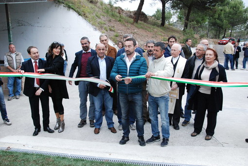 Santo Stefano al Mare: inaugurato il campo sportivo 'Colombera'. Burlando e Pallini in 'gara' ai rigori Santo Stefano al Mare: inaugurato il campo sportivo 'Colombera'. Burlando e Pallini in 'gara' ai rigori