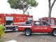 Ventimiglia: ancora un incendio sterpaglie, a fuoco una zona vicina ad un bombolone ed alcune roulotte