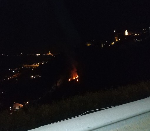 L'incendio di questa sera L'incendio di questa sera