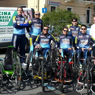 Handbike. ottimi risultati domenica scorsa a Chiavari per la polisportiva sanremese 'IntegrAbili'