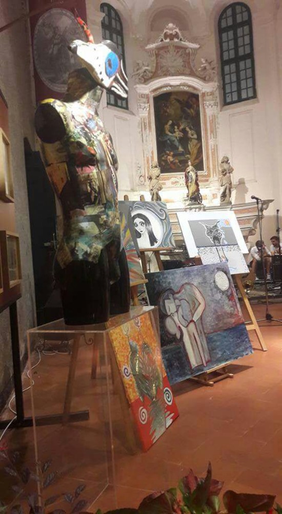 Imperia: progetto “Artisti per caso e per passione”, al via l'esposizione e la vendita delle tele