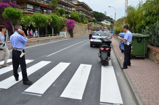 Sanremo: investimento sulle strisce questa mattina in corso Mazzini, il centauro è ricoverato in prognosi riservata Sanremo: investimento sulle strisce questa mattina in corso Mazzini, il centauro è ricoverato in prognosi riservata