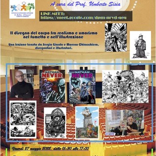 Ultimo appuntamento con gli incontri virtuali dell’IIS Ruffini Aicardi: si parlerà di fumetto con Sergio Giardo