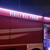 Ventimiglia: incendio in un appartamento di via Peitavino, intervento di Vigili del Fuoco e Polizia