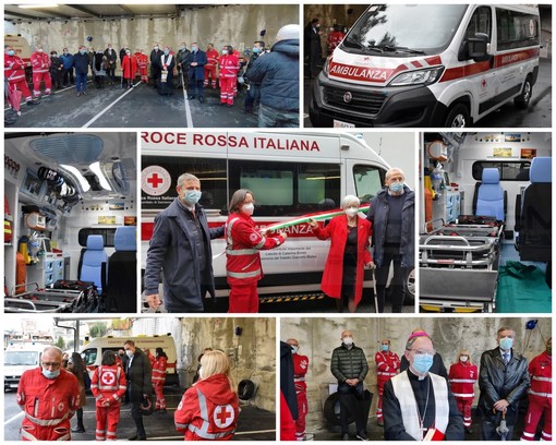 Sanremo: da oggi i neonati possono essere assistiti meglio, ecco la nuova ambulanza della Croce Rossa (Foto e Video)