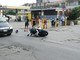 Ventimiglia: incidente in zona Roverino coinvolti un'auto e uno scooter con il conducente trasportato al pronto soccorso