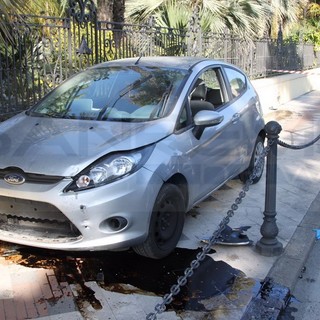 Sanremo: il 27enne protagonista dell'incidente di ieri in corso Cavallotti ringrazia i soccorritori con un messaggio su Facebook