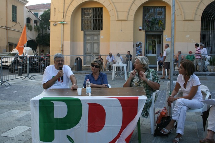 Mercedes Bresso inaugura la Festa Democratica a Bussana