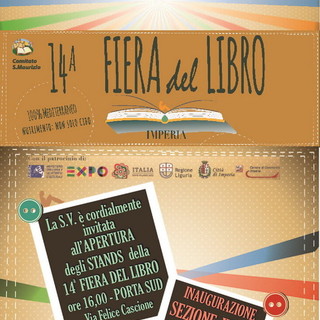 Il prossimo weekend, il Festival Internazionale della Cultura Mediterranea - Fiera del Libro Imperia 2015