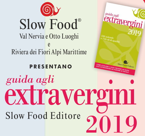 Sanremo: venerdì prossimo al Club Tenco la nuova guida agli extravergini Slow Food Editore