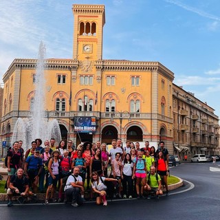 Imperia Limone a piedi, si parte! Il caldo torrido non ha fermato i 33 partecipanti