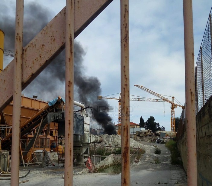 L'ultimo incendio in valle Armea L'ultimo incendio in valle Armea