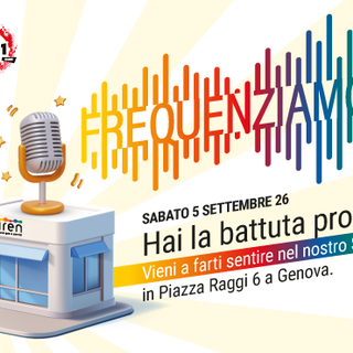 Iren e R101 fanno tappa a Genova con “Frequenziamoci”: lo sportello diventa un luogo di incontro Iren e R101 fanno tappa a Genova con “Frequenziamoci”: lo sportello diventa un luogo di incontro