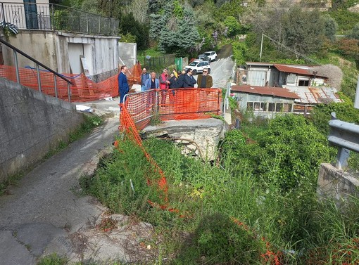 Ventimiglia: al via entro la primavera i lavori per la riapertura di via Due Camini (Foto)