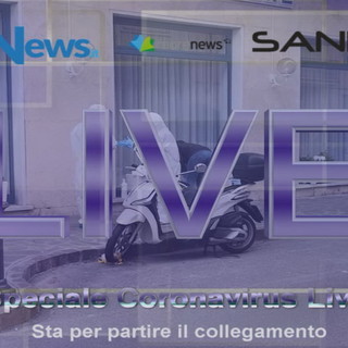 Emergenza Coronavirus: alle 14 trasmissione speciale con i Capigruppo del Comune di Sanremo