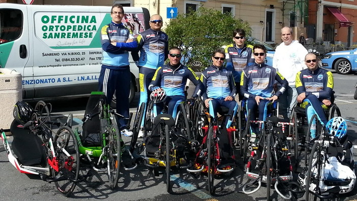 Anche la Polisportiva IntegrAbili al traguardo della classicissima ‘Milano-Sanremo