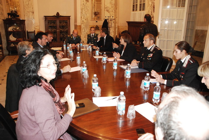 Sanremo: oggi in Comune la riunione del Comitato per l'ordine e la sicurezza pubblica