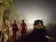 Bordighera: incendio boschivo nella zona di Sasso, sul posto al lavoro Vigili del Fuoco e Protezione Civile