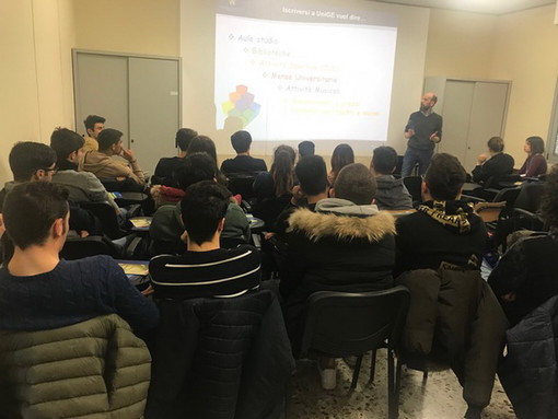Una piccola anteprima dell’università per gli studenti del corso Geometri-CAT del 'Fermi' di Ventimiglia