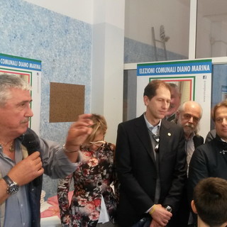 Elezioni comunali a Diano Marina: inaugurato il point della lista "Viva Diano". Chiappori: "Emozionato come la prima volta"