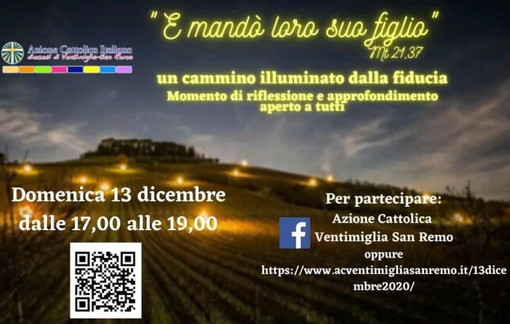 Domenica prossima un momento di incontro e di riflessione sul Natale con l'Azione Cattolica Diocesana Domenica prossima un momento di incontro e di riflessione sul Natale con l'Azione Cattolica Diocesana