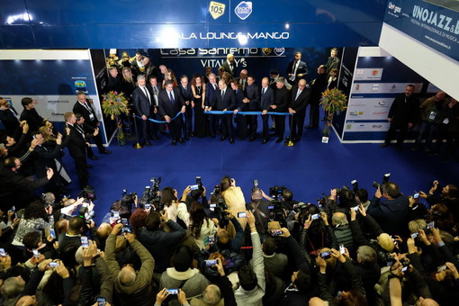 L'inaugurazione di 'Casa Sanremo' dello scorso anno