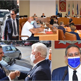 Le immagini da Ventimiglia